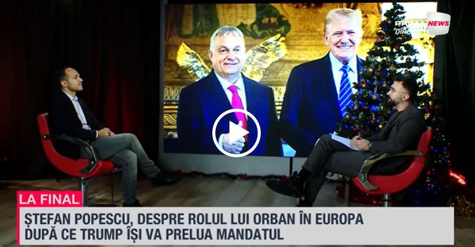 VIDEO. Analistul Ştefan Popescu, la Prima News, despre rolul lui Orban după realegerea lui Trump: Va reactiva grupul de la Vişegrad