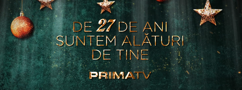 Prima TV, 27 de ani de inovaţie şi divertisment românesc