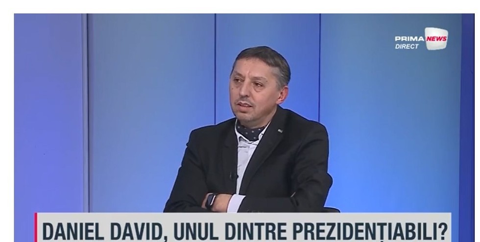 VIDEO. Daniel David, rectorul Universităţii Babeş-Bolyai, la Prima News: N-aş spune "nu" unei candidaturi