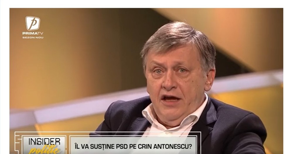 VIDEO. Crin Antonescu, la Insider Politic: Nu mi se pare straniu că m-au anunţat iniţial ca fiind candidat şi apoi au zis că fac un sondaj. Sunt foarte posibil, foarte probabil candidatul coaliţiei