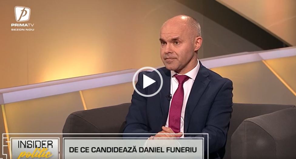 VIDEO. Daniel Funeriu, la Insider politic: Unificarea dreptei este o himeră. Atât de unificată-i dreapta încât se aliază în tot timpul cu PSD-ul