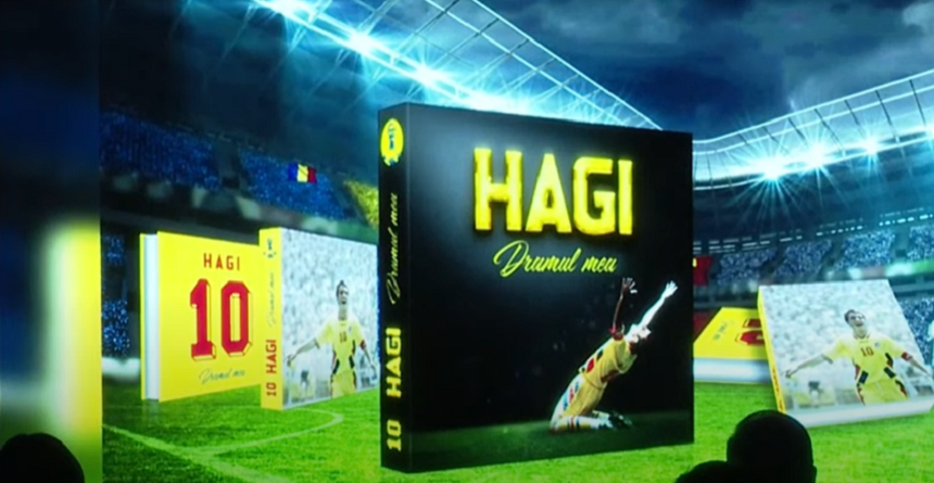 VIDEO. ”Regele” şi-a prezentat de ziua sa cartea autobiografică: Hagi, drumul meu