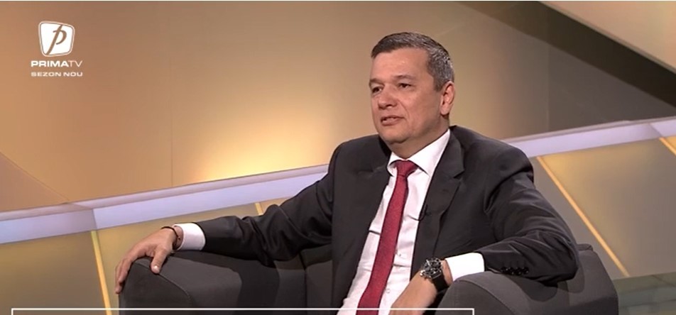 VIDEO. Sorin Grindeanu, la Prima TV: Nicuşor Dan nu are nicio şansă într-o finală prezidenţială cu Călin Georgescu. Într-o finală Crin Antonescu cu Călin Georgescu, şansele sunt invers