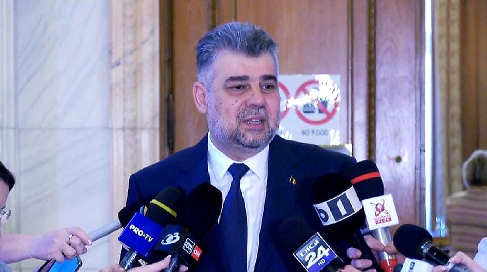 VIDEO. Marcel Ciolacu: ”România nu trimite trupe în Ucraina, nu intrăm în niciun război”. Ce a mai declarat premierul