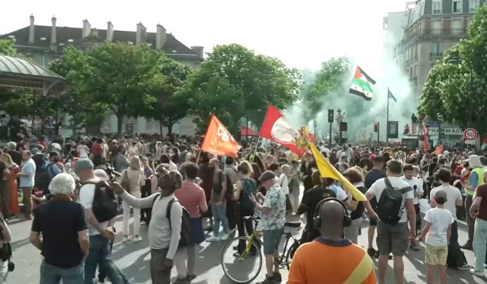 Miting de amploare în Franţa. Peste 150.000 de manifestanţi au protestat de 1 mai