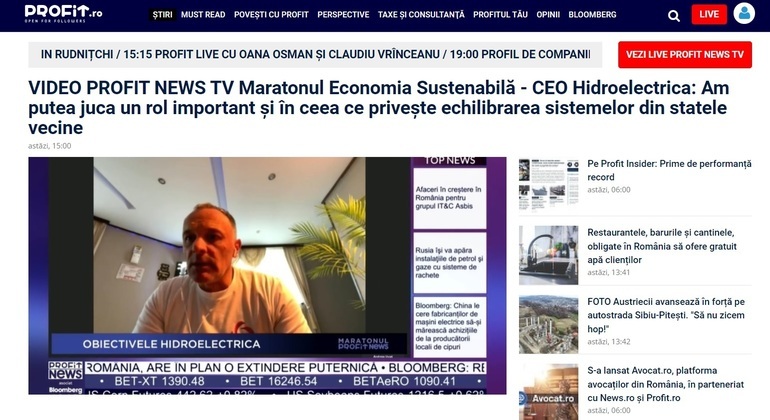 Profit.ro, în topul celor mai citate surse media
