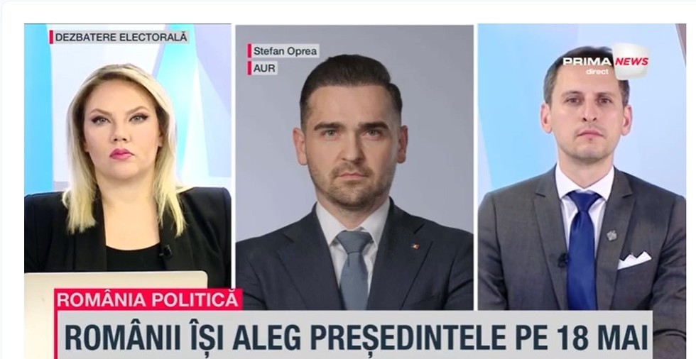 VIDEO. Ştefan Oprea (AUR): George Simion nu a dispărut, nu s-a închis în casă, are întâlniri importante la nivel european / Va mai participa Simion la vreo dezbatere până pe 18 mai?
