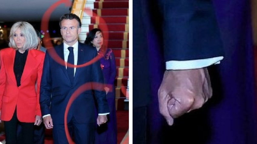 VIDEO. Emmanuel Macron, pălmuit peste faţă de Brigitte în avion? Preşedintele francez a negat vreo dispută conjugală