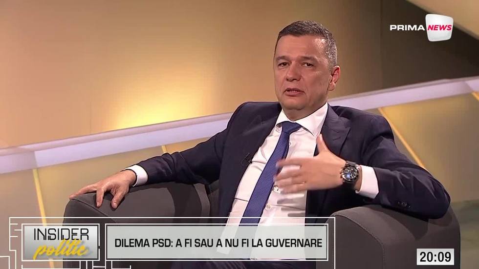 VIDEO. Grindeanu, la Insider politic, despre primele semnale primite din partid: Pulsul înclina spre opoziţie