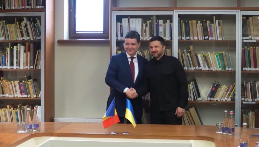 VIDEO. Zelenski îi mulţumeşte lui Nicuşor Dan pentru asigurarea că Ucraina poate conta pe sprijinul continuu al României