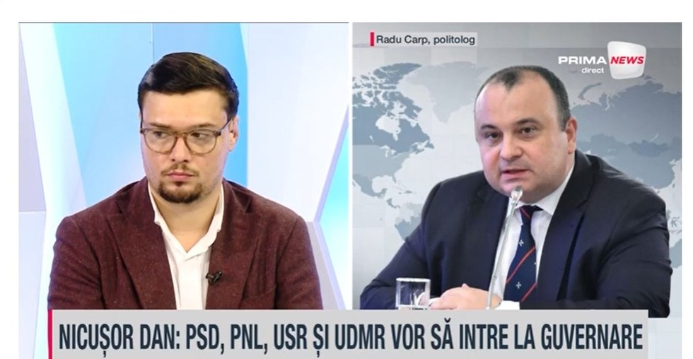 VIDEO. Radu Carp, politolog, la Prima News: Nu cred că PSD îşi doreste în acest moment funcţia de premier. Viitorul premier va răspunde pentru măsurile fiscale