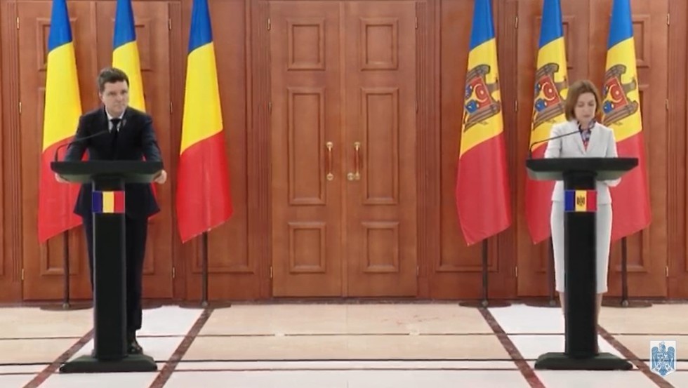 LIVE VIDEO. Nicuşor Dan şi Maia Sandu, conferinţă de presă comună la Chişinău
