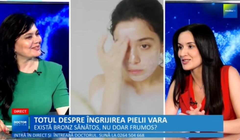 VIDEO. Dr. Oana Dabelea, dermatolog: „Bronzul nu este sănătos”. Care sunt riscurile