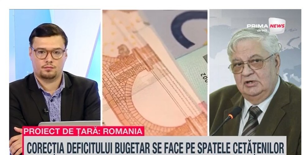 VIDEO. Profesor Mircea Coşea: "Faptul că pachetul doi de măsuri fiscale se amână înseamnă că deocamdată acea justiţie fiscală pe care o aşteptam nu a venit. Tot cei de jos sunt plătitorii"