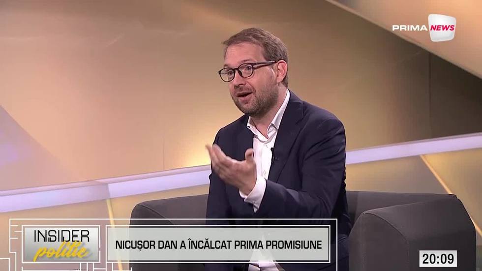 VIDEO. Dominic Fritz, întrebat de ce Nicuşor Dan nu şi-a asumat public măsurile fiscale: Preşedintele nu poate să facă agenda guvernului în fiecare săptămână