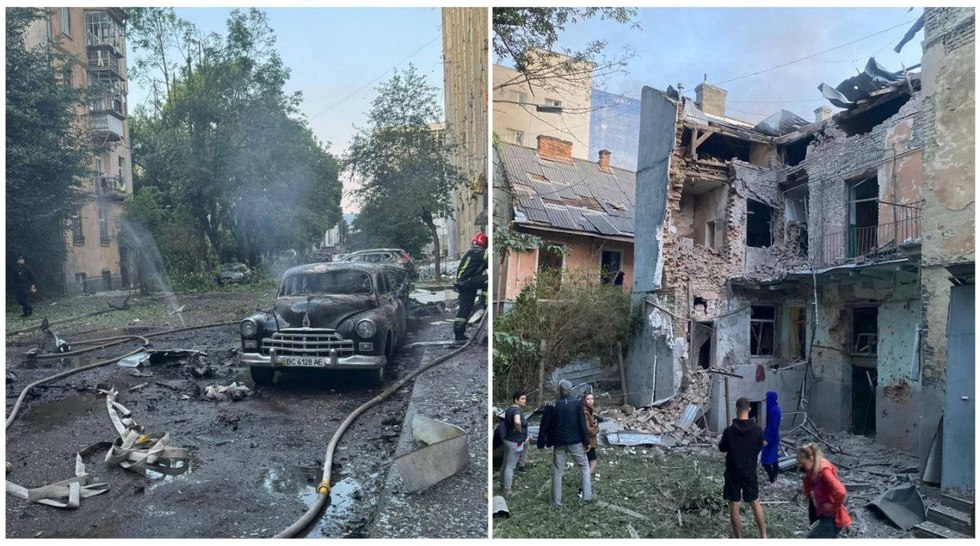 Cernăuţiul, zguduit de atacurile ruşilor. Aproape 600 de drone într-o singură noapte