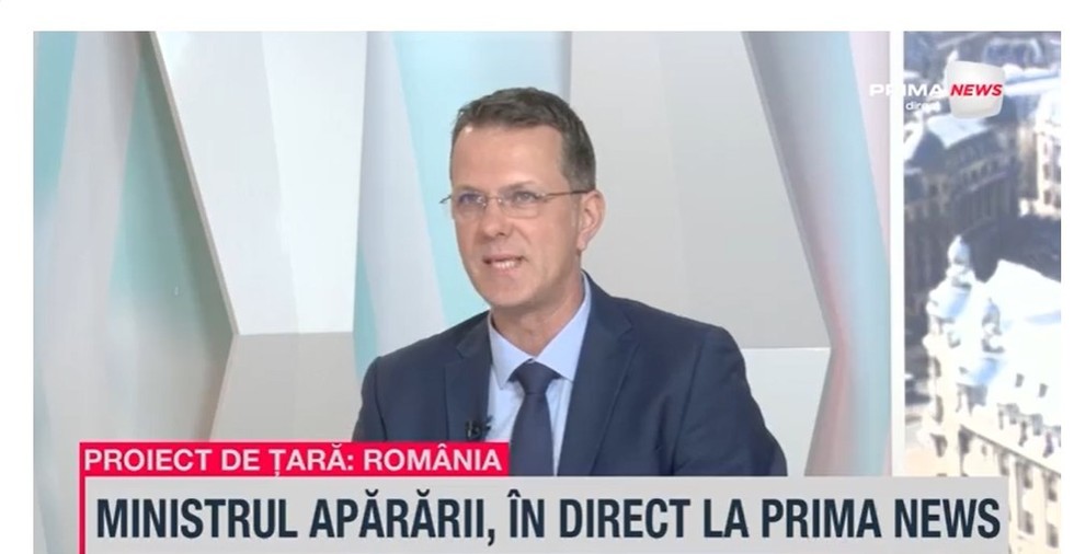 VIDEO. Ministrul Apărării, Ionuţ Moşteanu, la Prima News: Nu de la bugetul apărării se pot face economiile ţării / Vom primi gratis un sistem Patriot 