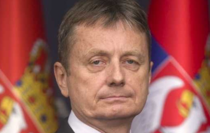 Un ministru sârb a suferit un accident vascular cerebral în direct la o emisiune TV