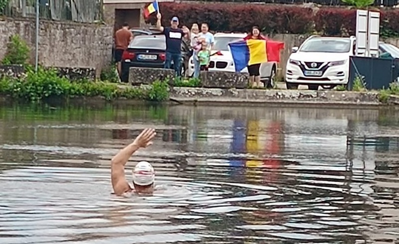 Avram Iancu a traversat înot Europa fără costum de neopren
