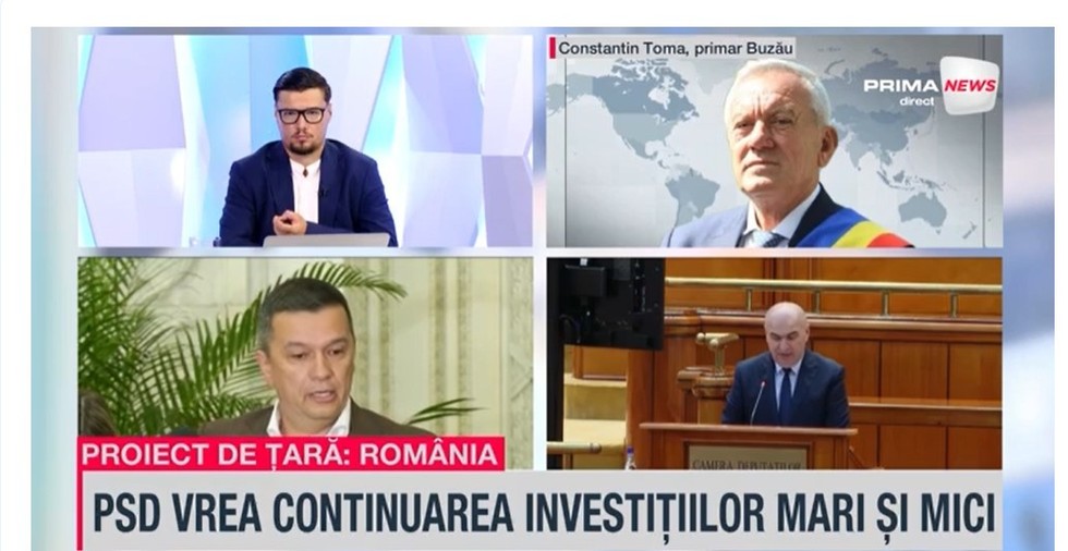 VIDEO. Constantin Toma (PSD): Sorin Grindeanu va fi greu de învins, dar suntem mulţi în ţară care îl susţinem pe Titus Corlăţean. Este tot ce trebuie pentru resetarea partidului. Cu actuala echipă vom avea soarta PNŢCD