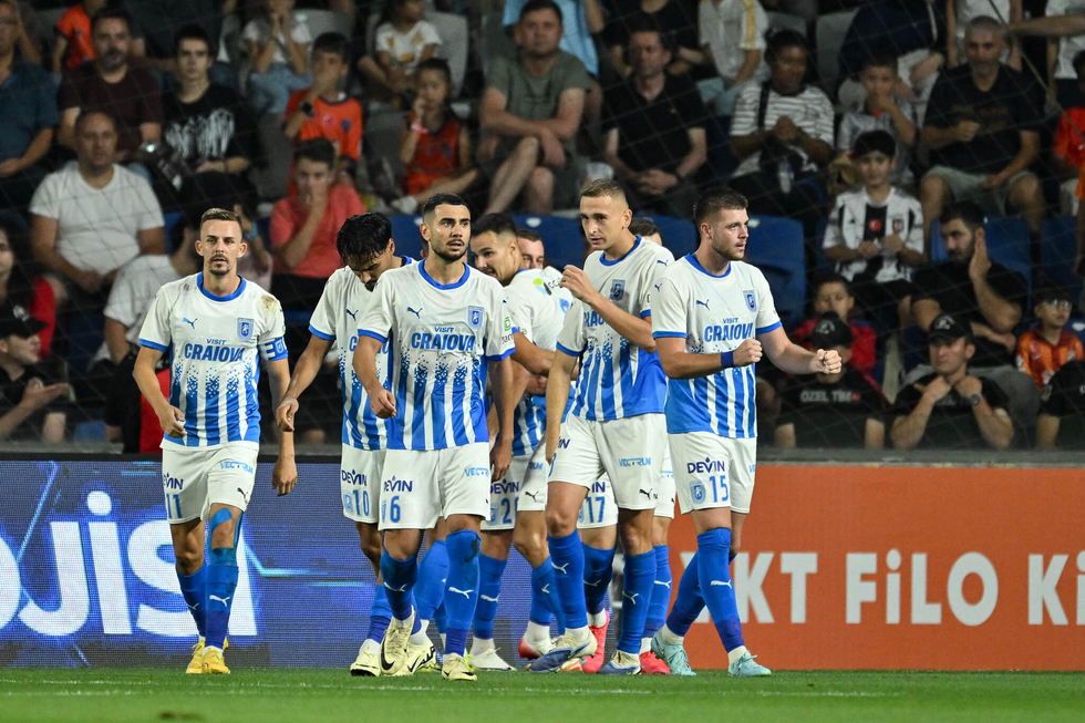 Universitatea Craiova – Istanbul Başakşehir, ora 20:30, în direct pe Prima Sport 1 şi PrimaPlay.ro