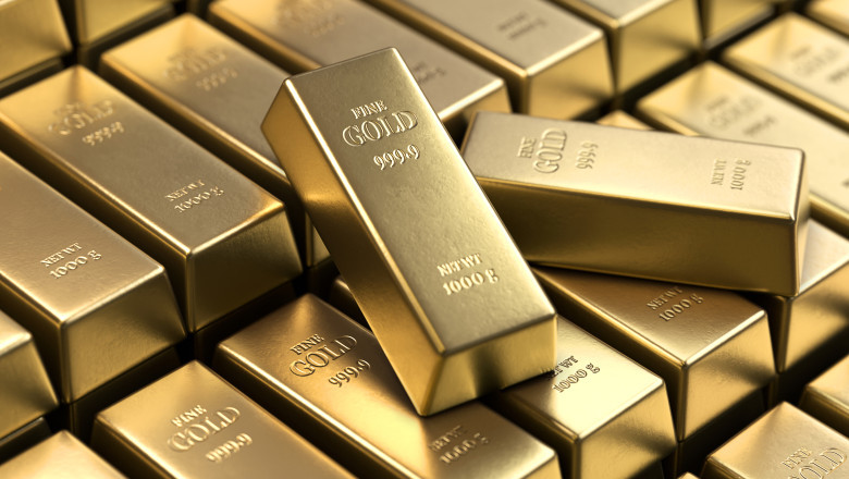 Analiştii Goldman Sachs văd aurul la 5.000 de dolari uncia dacă independenţa Fed va fi prejudiciată