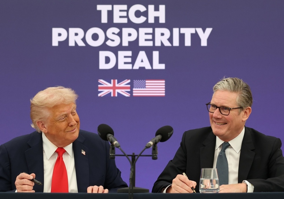 VIDEO. Trump şi Starmer au semnat un „acord de prosperitate tehnologică”. Investiţii de zeci de miliarde de lire sterline