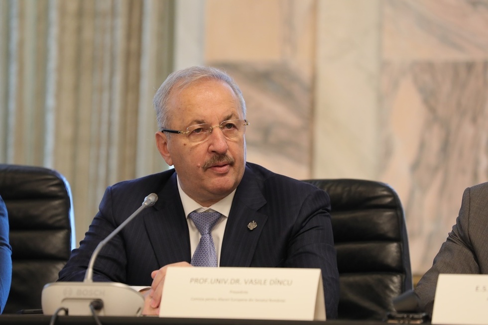 Vasile Dîncu: România are nevoie de un CSAT puternic şi modernizat, care să includă nu doar generali, ci şi experţi civili