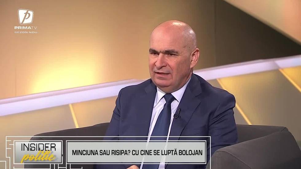VIDEO. Bolojan anunţă la Insider politic când vor apărea primele semne de însănătoşire economică