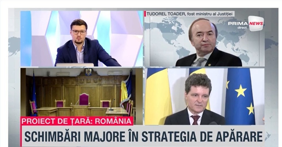 VIDEO. Tudorel Toader: Problema sistemului actual nu este lipsa cadrului legal, ci aplicarea acestuia. Avem o Constituţie bună, trebuie doar să o respectăm / SRI poate furniza informaţii, dar doar într-un cadru legal clar delimitat