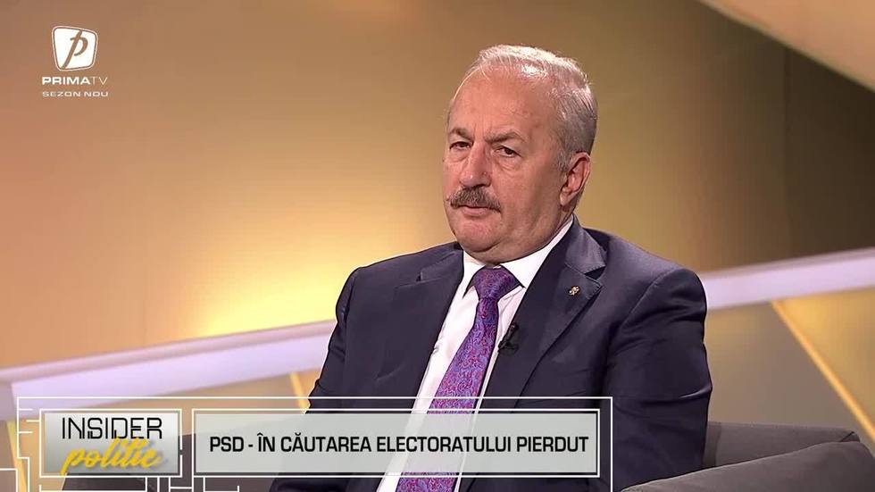 VIDEO. Vasile Dîncu, la Insider politic, despre scăderea sub 20% a PSD în sondaje: Nu aceasta este cea mai mare îngrijorare a noastră 