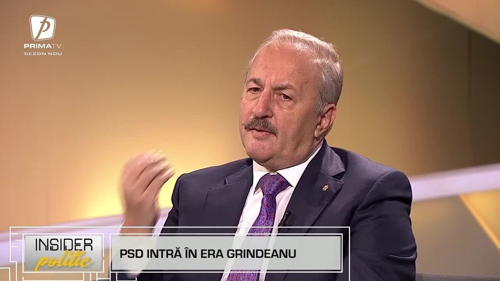 VIDEO. Vasile Dîncu, la Insider politic: În ultima vreme s-au făcut multe campanii bazate pe frică. Eu nu sînt de acord