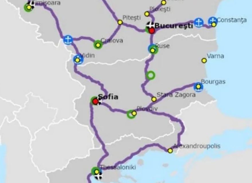 Bucureştiul va fi legat de Salonic printr-o autostradă şi o linie ferată. Acord strategic România–Bulgaria–Grecia, cu sprijinul UE