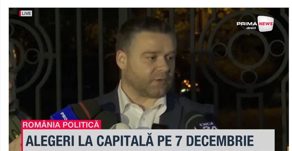 VIDEO. Ciprian Ciucu: "Data alegerilor parţiale este 7 decembrie. Fiecare partid din coaliţie merge cu candidat propriu". Ce spune despre candidatura sa 