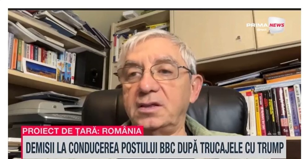 VIDEO. Alexandru Lăzescu explică la Prima News controversa Trump-BBC: "Un scandal vechi"