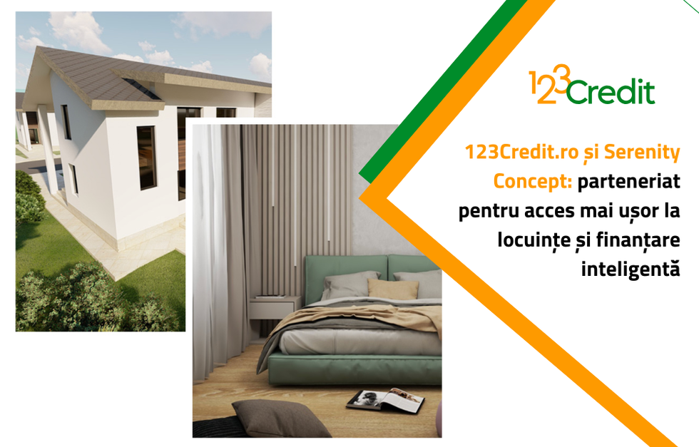 (P) 123Credit.ro şi Serenity Concept: parteneriat pentru acces mai uşor la locuinţe şi finanţare inteligentă