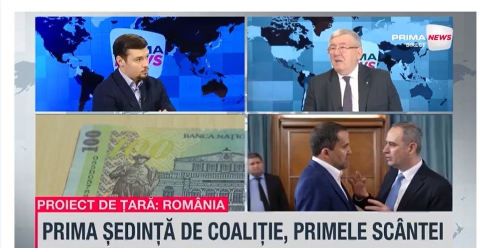 VIDEO. Cornel Nistorescu, analiză după prima şedinţă a coaliţiei: "Cum e posibil ca abia pe 19 ianuarie să înceapă şi Guvernul activitatea, iar România să n-aibă încă buget?"