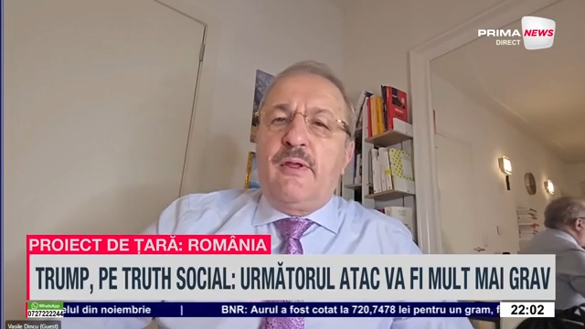VIDEO. Fostul ministru al Apărării, Vasile Dîncu, despre conflictul din Orientul Mijlociu: Ce rol are România şi ce decizie trebuie să ia UE