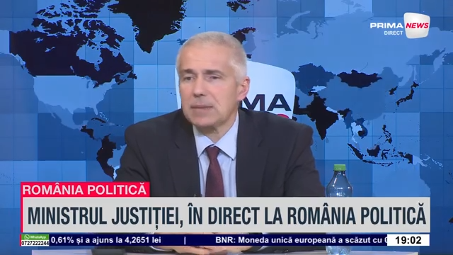 VIDEO. Ministrul Justiţiei, despre vârsta minimă a răspunderii penale: Am constituit un grup de lucru / Avem nevoie de o strategie naţională pentru combaterea infracţiunilor în rândul tinerilor