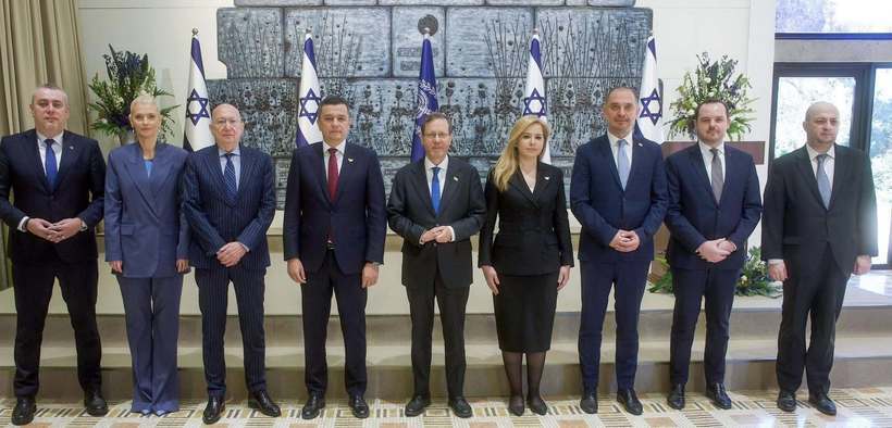 Sorin Grindeanu s-a întâlnit cu preşedintele Israelului, Isaac Herzog