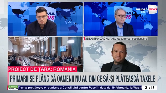 VIDEO. Sebastian Zachmann, despre protestele primarilor: "PSD blochează reforme"