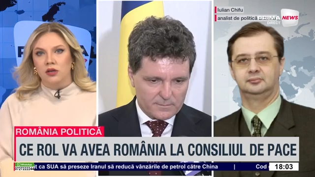 VIDEO. Ce l-a făcut pe Nicuşor Dan să se răzgândească în privinţa Consiliului de Pace? Iulian Chifu analizează la România Politică