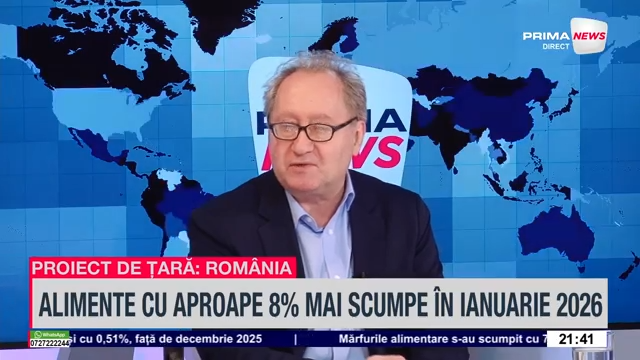 VIDEO. Constantin Rudniţchi, despre plafonarea la alimente: Nu cred în acest mecanism, dacă era eficient am fi văzut deja efectele. Nu cred în ce vrea Florin Barbu să facă