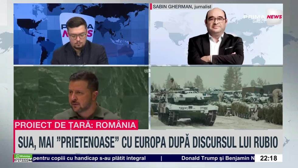 VIDEO. Sabin Gherman aduce la suprafaţă o temă veche în politica americană. ”Nu e nicio diferenţă între Trump şi ceilalţi preşedinţi”