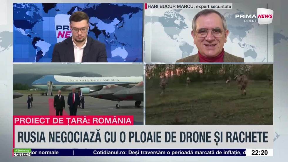 VIDEO. Hari Bucur Marcu, despre noua poziţie a SUA în Ucraina: Asta este concesia pe care a făcut-o