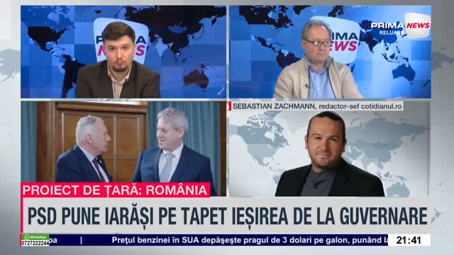 VIDEO. Sebastian Zachmann, despre numirile pentru şefia Parchetelor: Dacă preşedintele Nicuşor Dan va semna ca fostul primar general Nicuşor Dan aceste propuneri, îşi va dezamăgi o bună parte din electoratul reformist