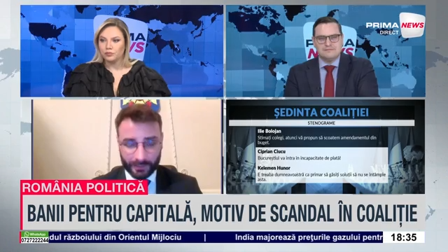 VIDEO. „Bugetul Capitalei nu se adoptă până nu se implementează referendumul!” USR ameninţă cu blocarea votului