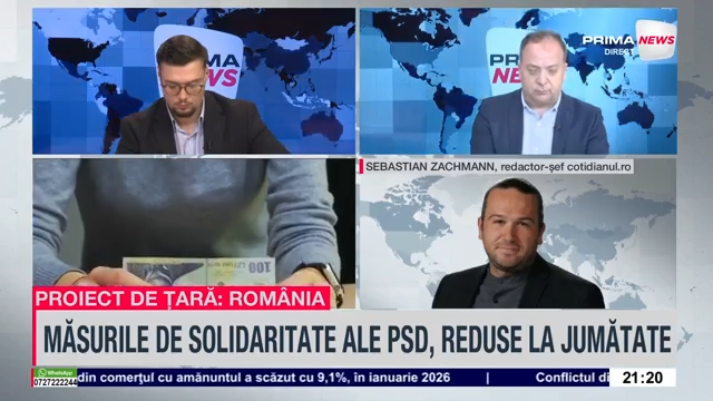 VIDEO. Sebastian Zachmann: Vom asista la o premieră. Bugetul nu va fi cel stabilit de Guvern, pentru că va fi torpilat de PSD cu amendamente