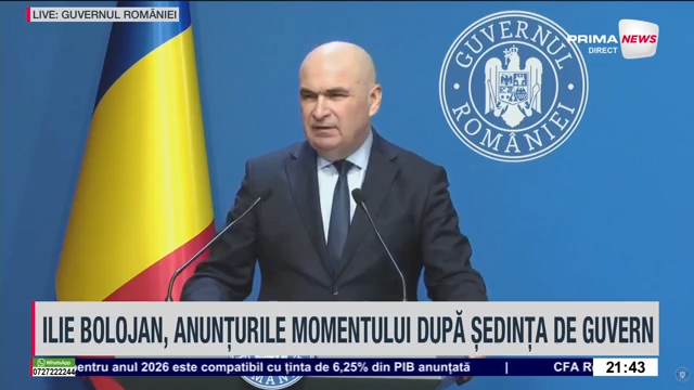 VIDEO. Bugetul pe 2026 şi creşterea salariului minim au fost adoptate de Guvern. Premierul şi ministrul Finanţelor au explicat deciziile