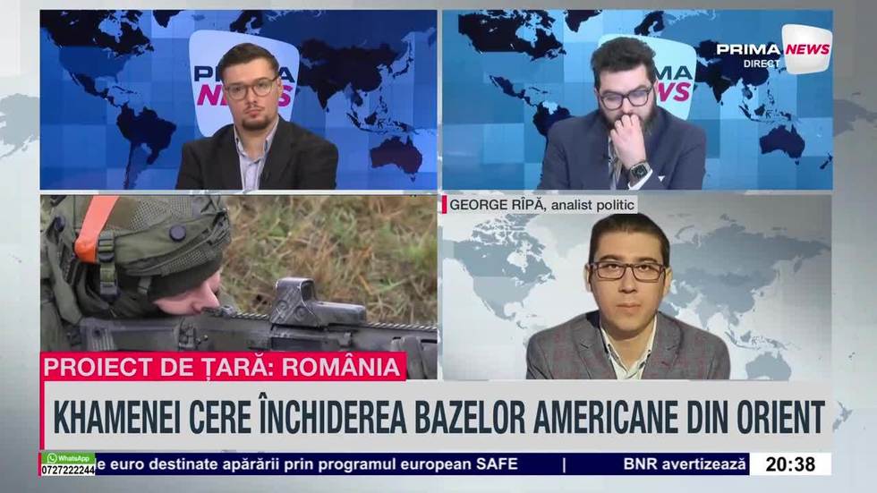 VIDEO. George Rîpă: Regimul iranian nu funcţionează în logica politică occidentală